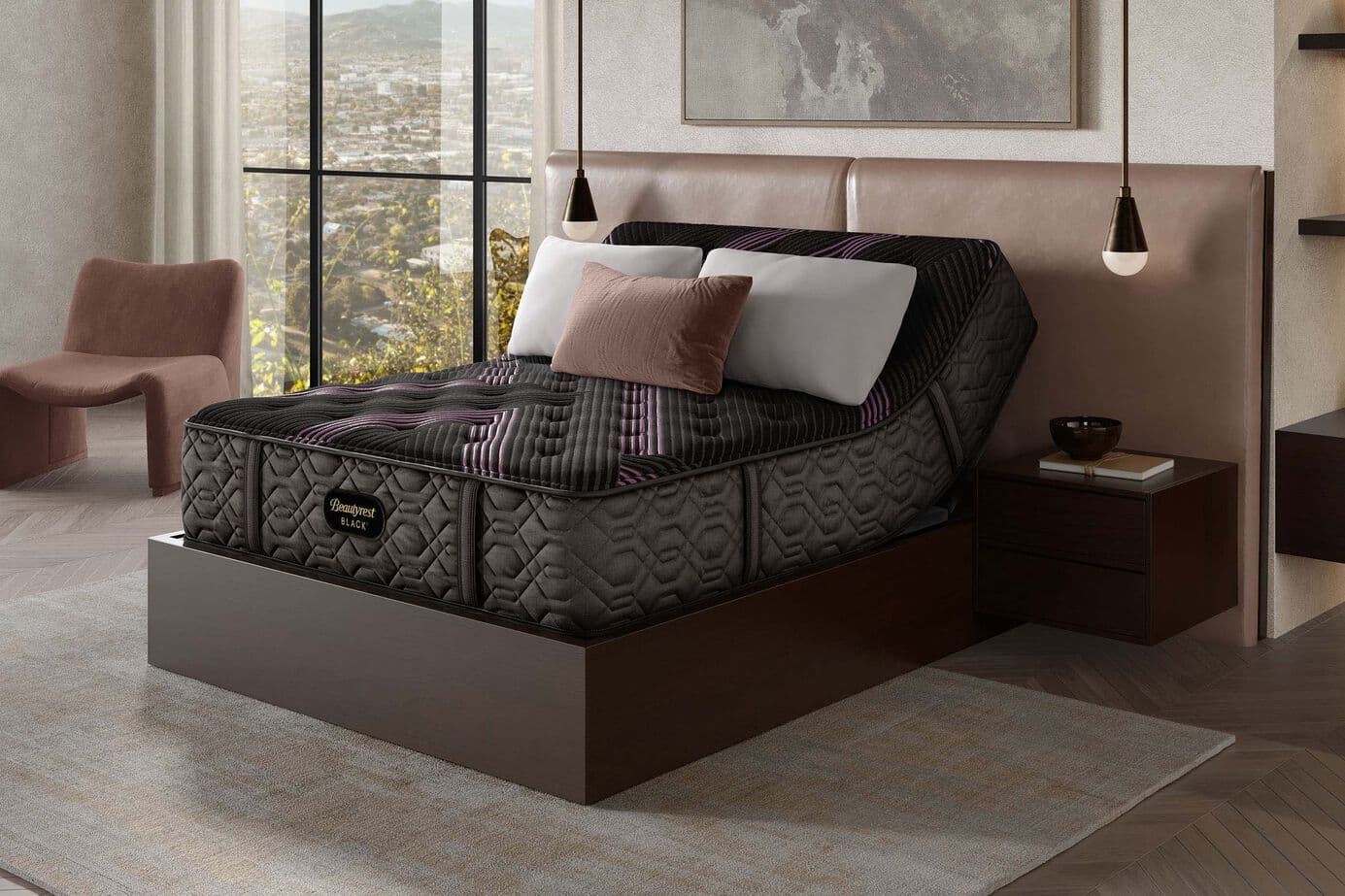 Beautyrest Black Series 2 Non Pillow Top Medium King reference